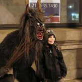 Krampus Borfo at Krampus Walk