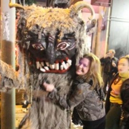 Krampus B'ryr at Krampus Walk