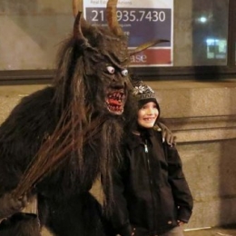 Krampus Borfo at Krampus Walk