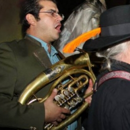 Free Range Orkestar Providing Marching Music