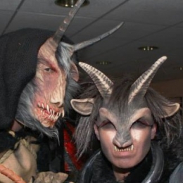 Krampus Rude and Colette